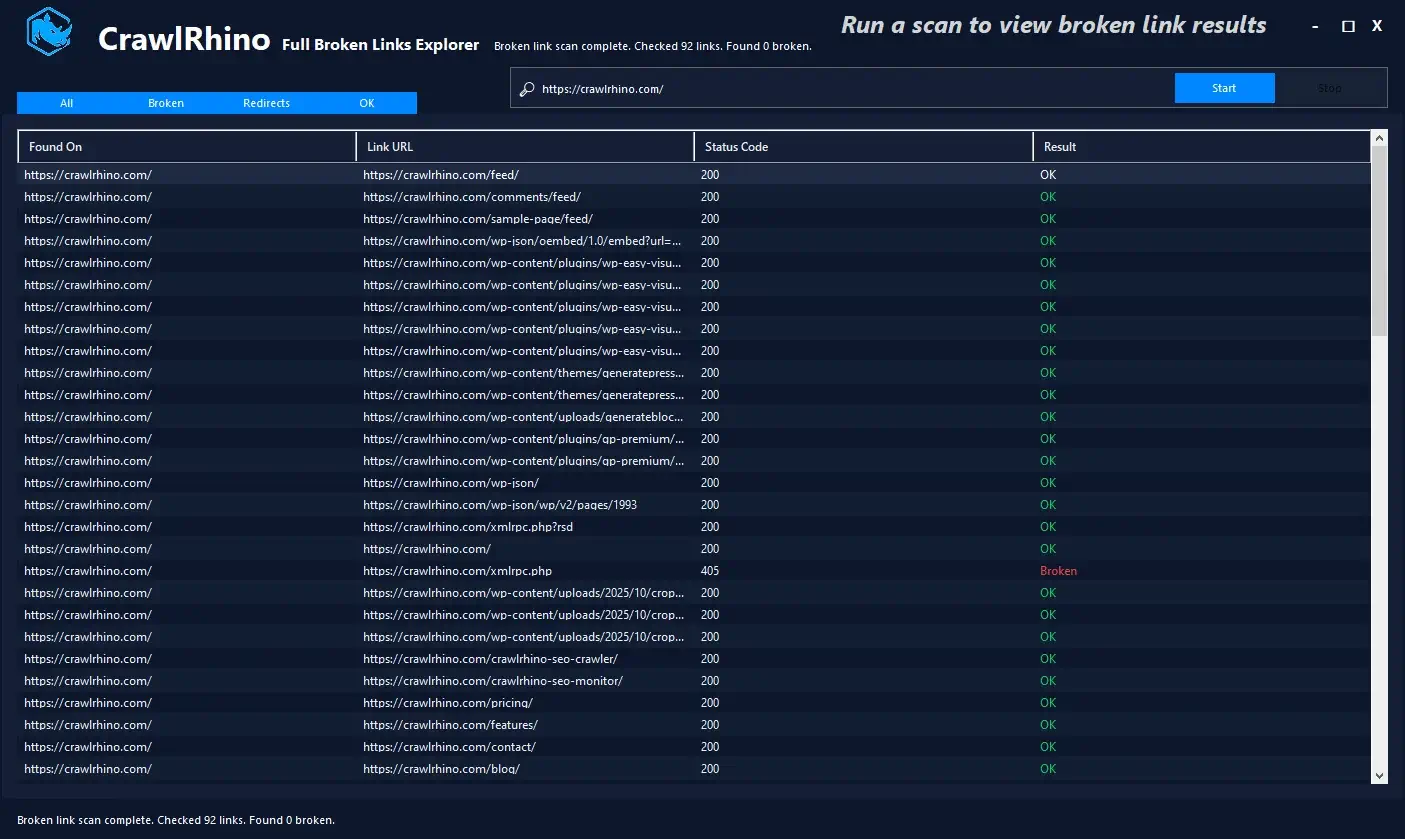 CrawlRhino SEO Crawler Pro Full Version Download